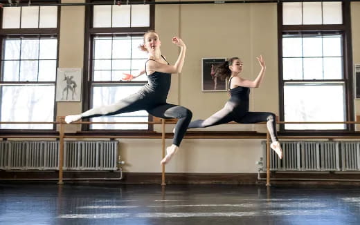 a group of women dancing