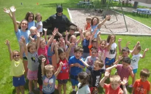 a group of children posing for a photo