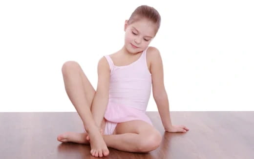 a person sitting on the floor