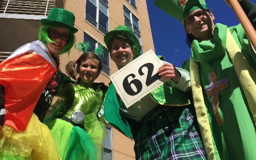 a group of people in clothing