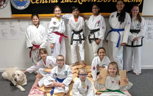 a group of people in white lab coats and lab coats
