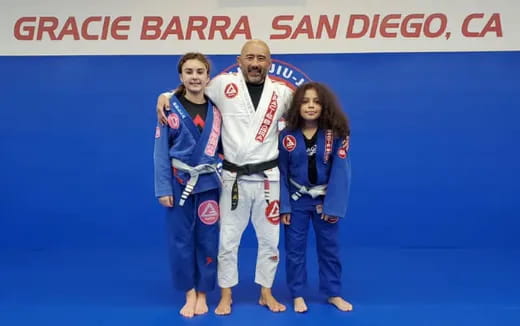 a group of people wearing karate uniforms