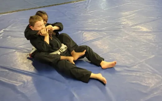 a man and a woman on ice