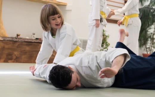 a person holding a baby