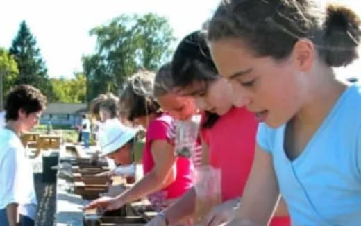 a group of people playing chess