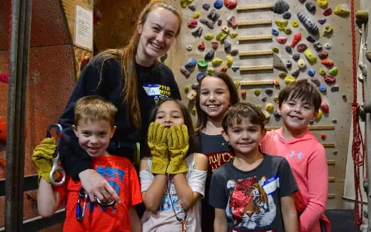 a group of people posing for a photo