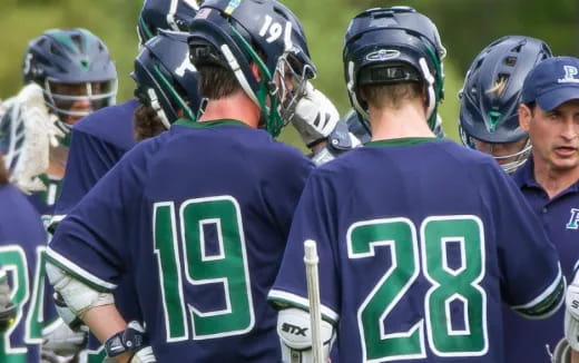 a group of football players