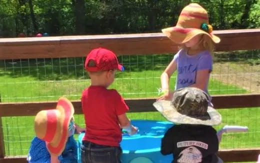 kids playing with toys