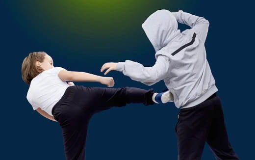 a person holding a person's hand