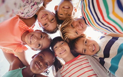 a group of people posing for the camera