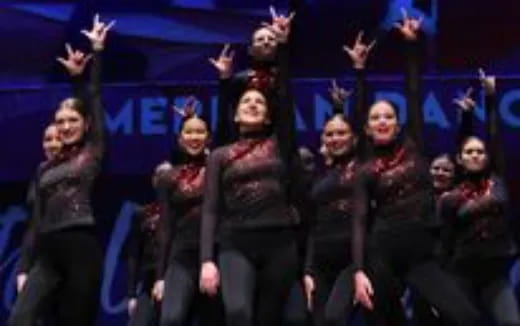 a group of people on a stage