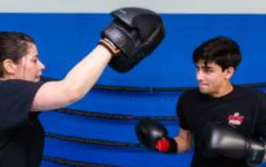 a man punching another man