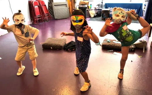 a group of people wearing clothing