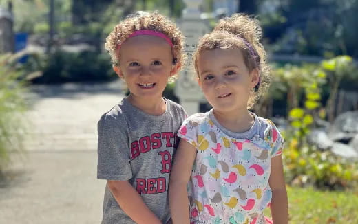 a couple of children