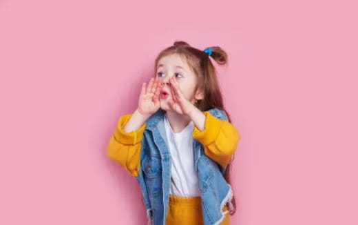 a person with the hands on the face