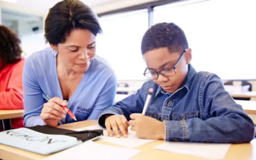 a few people studying together