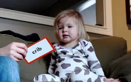 a child reading a book