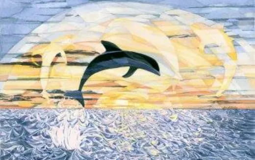 a group of birds on a rock