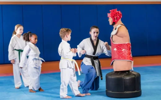 a group of children in clothing