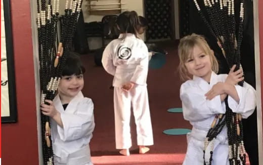 a person in a white dress